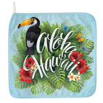 Toucan Aloha Hawaii Print Hand Towel