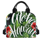 Toucan Aloha Hawaii Print Insulated Lunch Bag