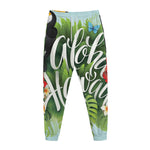 Toucan Aloha Hawaii Print Jogger Pants