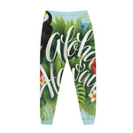 Toucan Aloha Hawaii Print Jogger Pants