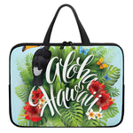 Toucan Aloha Hawaii Print Laptop Sleeve With Handle