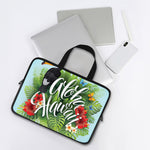 Toucan Aloha Hawaii Print Laptop Sleeve With Handle
