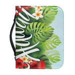 Toucan Aloha Hawaii Print Leather Bible Cover
