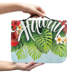 Toucan Aloha Hawaii Print Leather Bible Cover