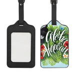 Toucan Aloha Hawaii Print Luggage Tag