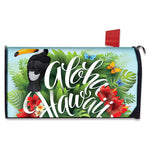 Toucan Aloha Hawaii Print Mailbox Cover