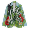 Toucan Aloha Hawaii Print Men's Blazer