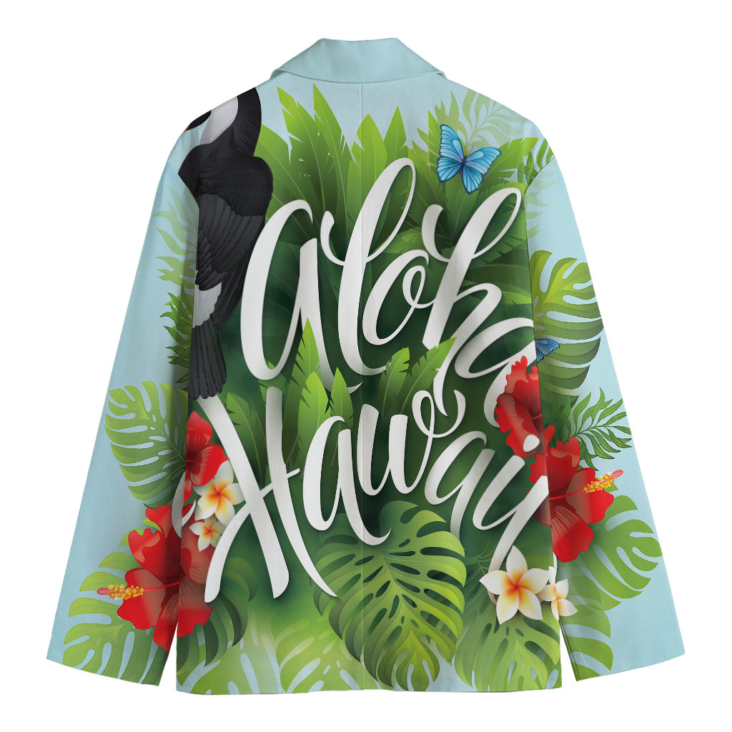 Toucan Aloha Hawaii Print Men's Blazer