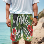 Toucan Aloha Hawaii Print Men's Cargo Shorts