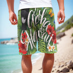 Toucan Aloha Hawaii Print Men's Cargo Shorts