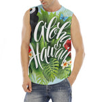 Toucan Aloha Hawaii Print Men's Fitness Tank Top