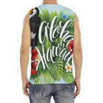Toucan Aloha Hawaii Print Men's Fitness Tank Top