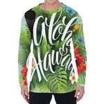 Toucan Aloha Hawaii Print Men's Long Sleeve T-Shirt
