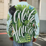 Toucan Aloha Hawaii Print Men's Shirt Jacket