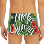 Toucan Aloha Hawaii Print Men's Short Boxer Briefs