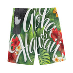 Toucan Aloha Hawaii Print Men's Sports Shorts