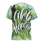 Toucan Aloha Hawaii Print Men's Sports T-Shirt