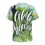 Toucan Aloha Hawaii Print Men's Sports T-Shirt
