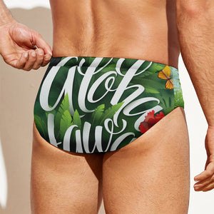 Toucan Aloha Hawaii Print Men's Swim Briefs