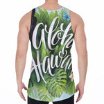 Toucan Aloha Hawaii Print Men's Velvet Tank Top