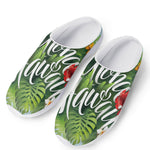 Toucan Aloha Hawaii Print Mesh Casual Shoes