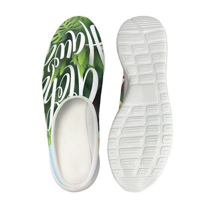 Toucan Aloha Hawaii Print Mesh Casual Shoes