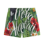Toucan Aloha Hawaii Print Mesh Shorts