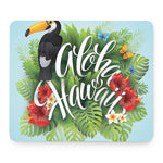 Toucan Aloha Hawaii Print Mouse Pad