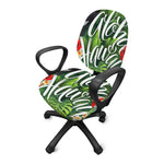 Toucan Aloha Hawaii Print Office Chair Cover