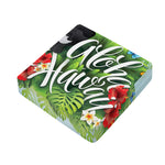 Toucan Aloha Hawaii Print Outdoor Seat Cushion Cover