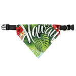 Toucan Aloha Hawaii Print Over The Collar Dog Bandana