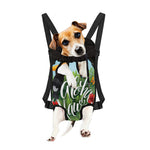 Toucan Aloha Hawaii Print Pet Carrier Backpack
