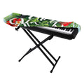 Toucan Aloha Hawaii Print Piano Keyboard Cover