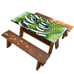 Toucan Aloha Hawaii Print Picnic Table Cover
