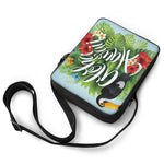 Toucan Aloha Hawaii Print Rectangular Crossbody Bag