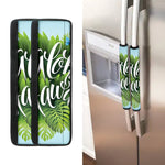 Toucan Aloha Hawaii Print Refrigerator Handle Covers