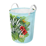 Toucan Aloha Hawaii Print Round Laundry Basket