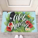 Toucan Aloha Hawaii Print Rubber Doormat