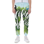 Toucan Aloha Hawaii Print Scuba Joggers