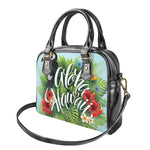 Toucan Aloha Hawaii Print Shoulder Handbag