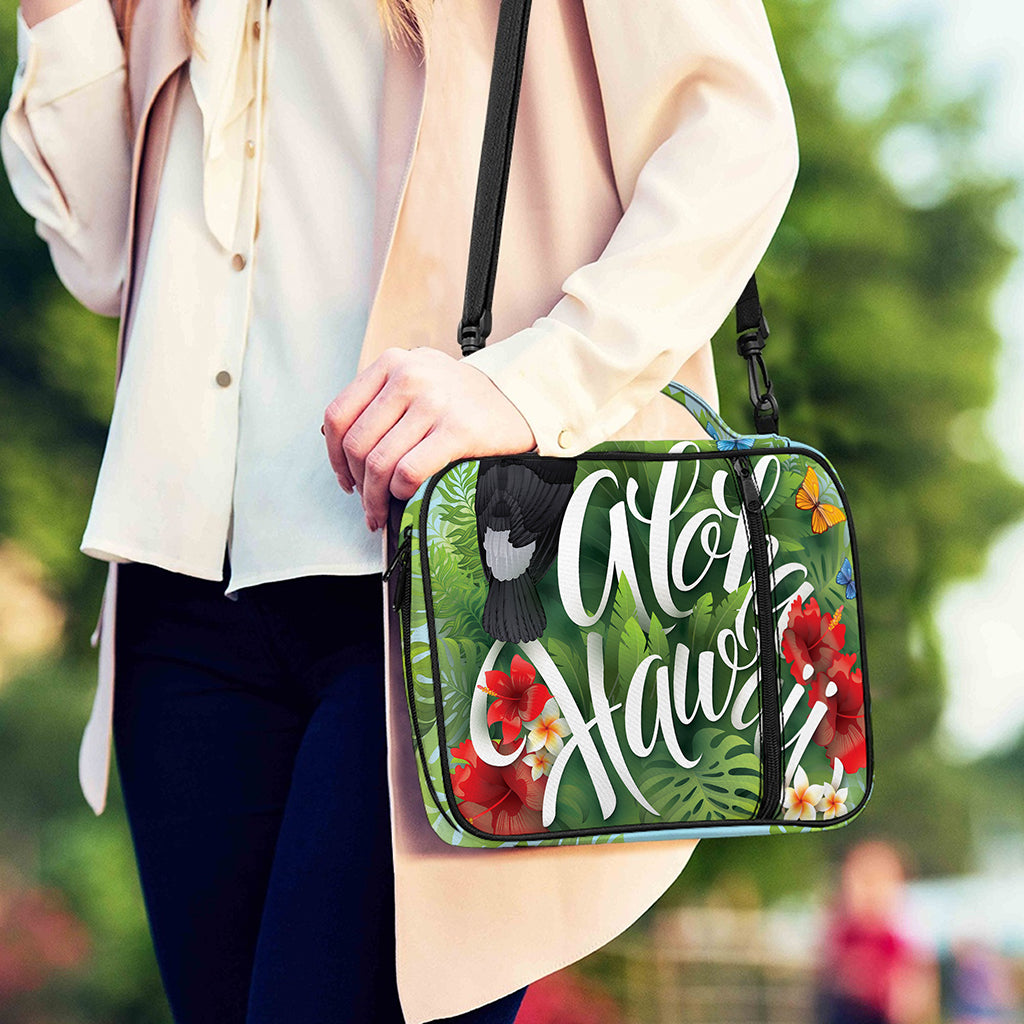 Toucan Aloha Hawaii Print Shoulder Strap Bible Bag