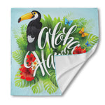 Toucan Aloha Hawaii Print Silk Bandana