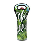 Toucan Aloha Hawaii Print Single Neoprene Wine Tote