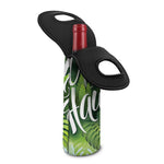 Toucan Aloha Hawaii Print Single Neoprene Wine Tote