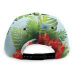 Toucan Aloha Hawaii Print Snapback Cap