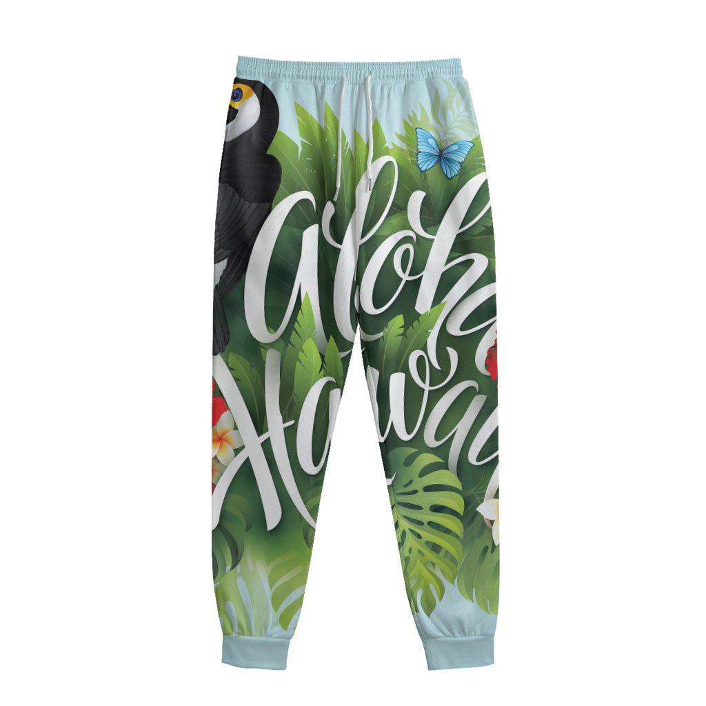 Toucan Aloha Hawaii Print Sweatpants