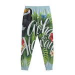 Toucan Aloha Hawaii Print Sweatpants