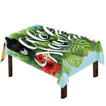 Toucan Aloha Hawaii Print Tablecloth
