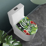 Toucan Aloha Hawaii Print Toilet Lid Cover