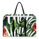 Toucan Aloha Hawaii Print Utility Tote Bag